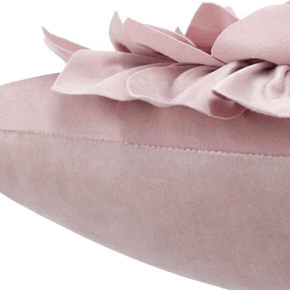 3D Flower Handmade Throw Pillow Covers Decorative Cushion Covers Soft Velvet Pil - Picture 7 of 9